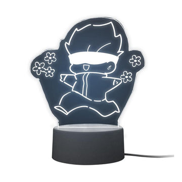 Anime Jujutsu Kaisen Guerra de Hechiceros Gojo Satoru Lámpara LED para Decoración de Habitación Amigo Regalo de Cumpleaños Gadget Luz Nocturna Luz de Neón